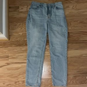 Madewell The Curvy Perfect Vintage Jean in Fitzgerald Wash size 27